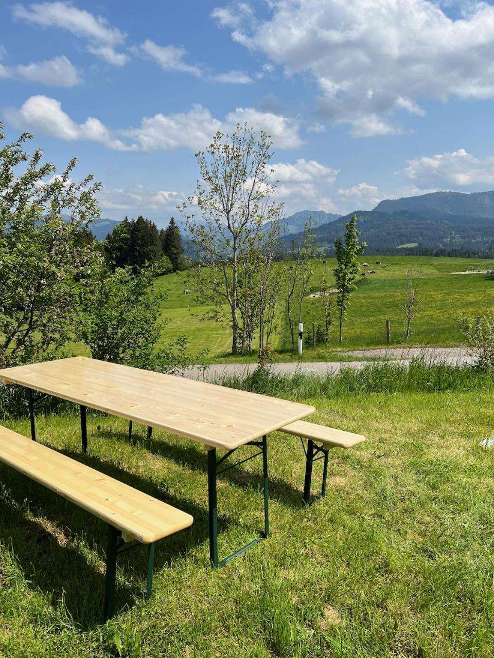 Haus Bergblick Lägenhet Rettenberg Exteriör bild
